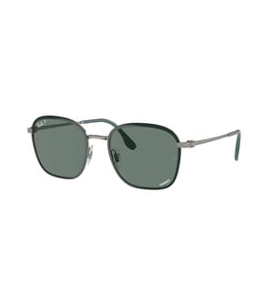 Sunglasses RB3720 Polarized - Polished Green On Gunmetal