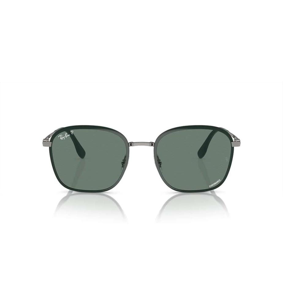 Sunglasses RB3720 Polarized - Polished Green On Gunmetal