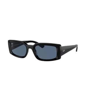 Lunettes de Soleil Kiliane Bio-Based - Noir et Bleu Foncé