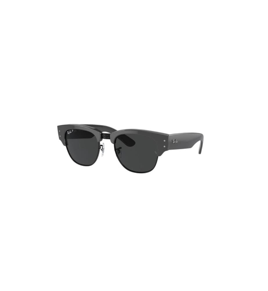 Lunettes de Soleil Mega Clubmaster - Poli Gris sur Noir et Noir