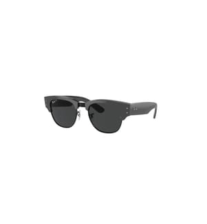 Lunettes de Soleil Mega Clubmaster - Poli Gris sur Noir et Noir
