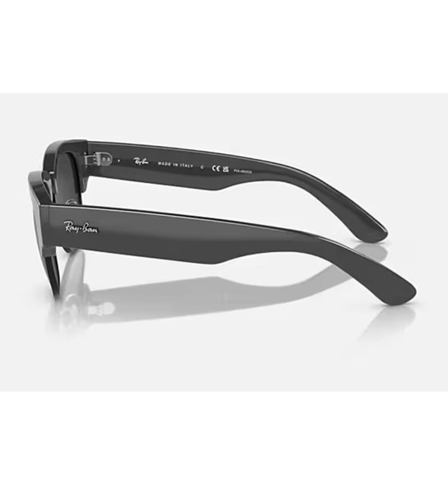 Lunettes de Soleil Mega Clubmaster - Poli Gris sur Noir et Noir
