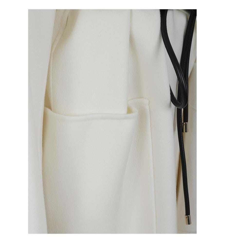 Peignoir double face - Blanc