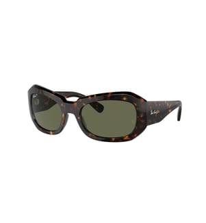 Beate-Brille – Havanna/Grün
