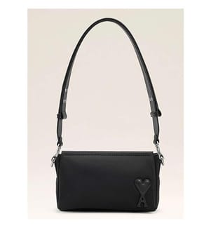 Lunch Box Marcel Canvas Tasche - Schwarz