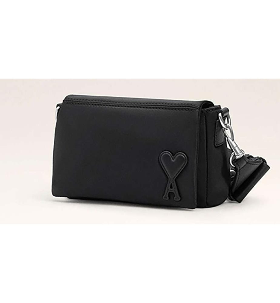 Lunch Box Marcel Canvas Tasche - Schwarz
