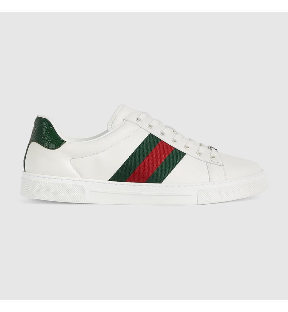 Sneaker aus Seide - Gr Whi Green Ace