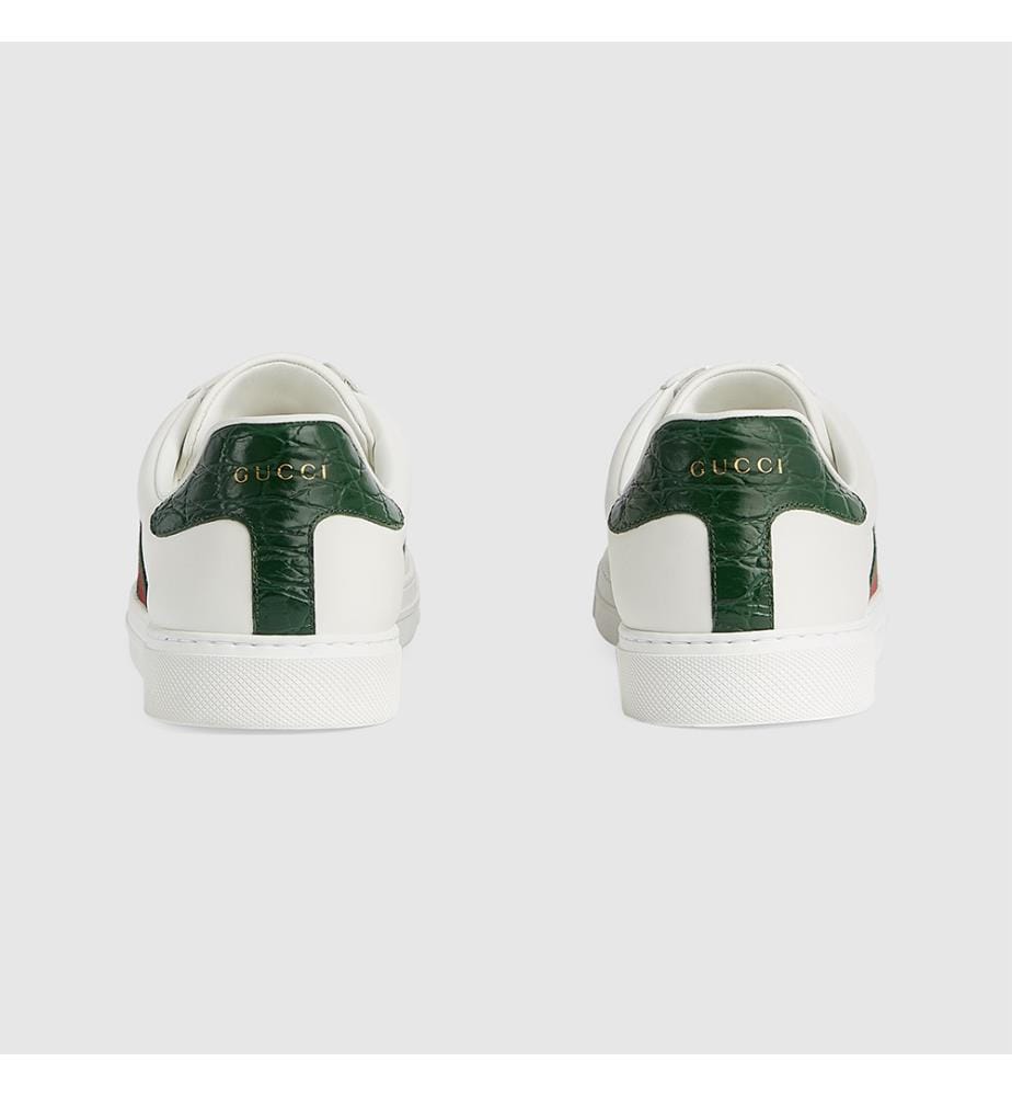 Sneaker aus Seide - Gr Whi Green Ace