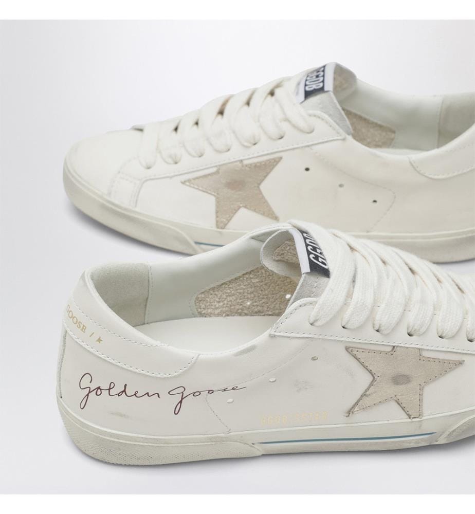 Super Star Sneakers - Weiss und Platin