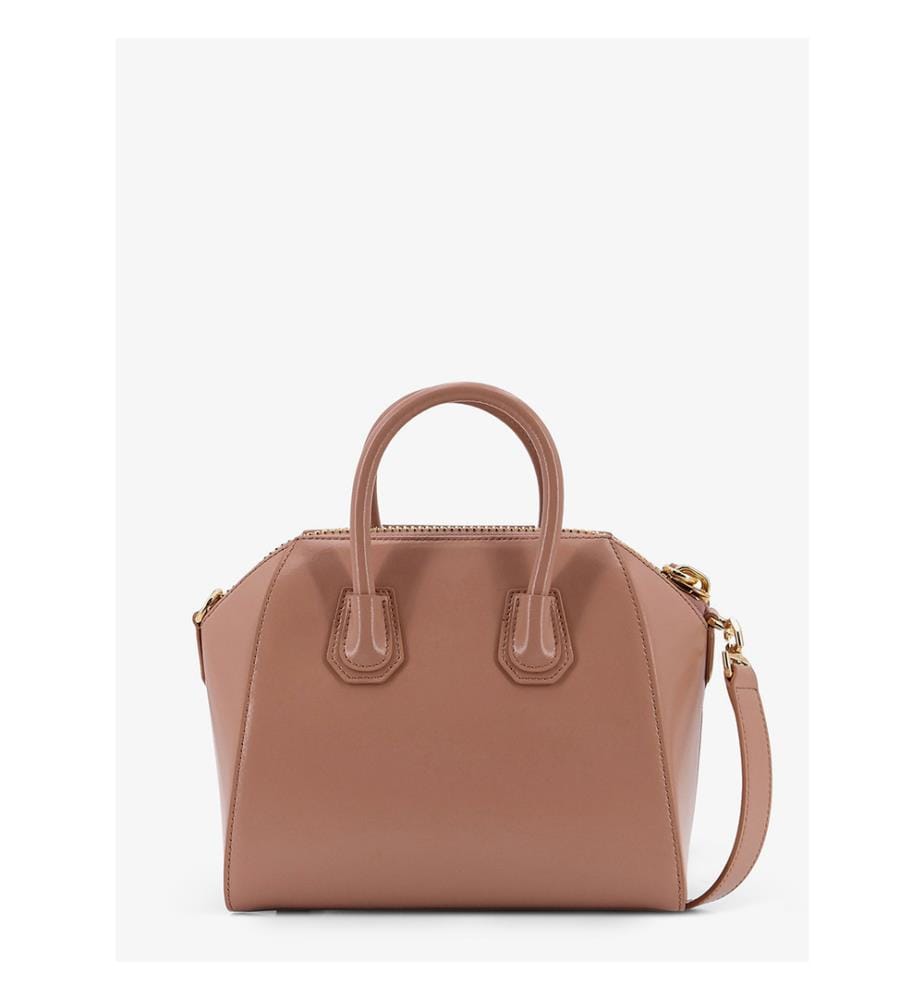 Ledertasche Box Mini - Antigona - Fuchsia Pink