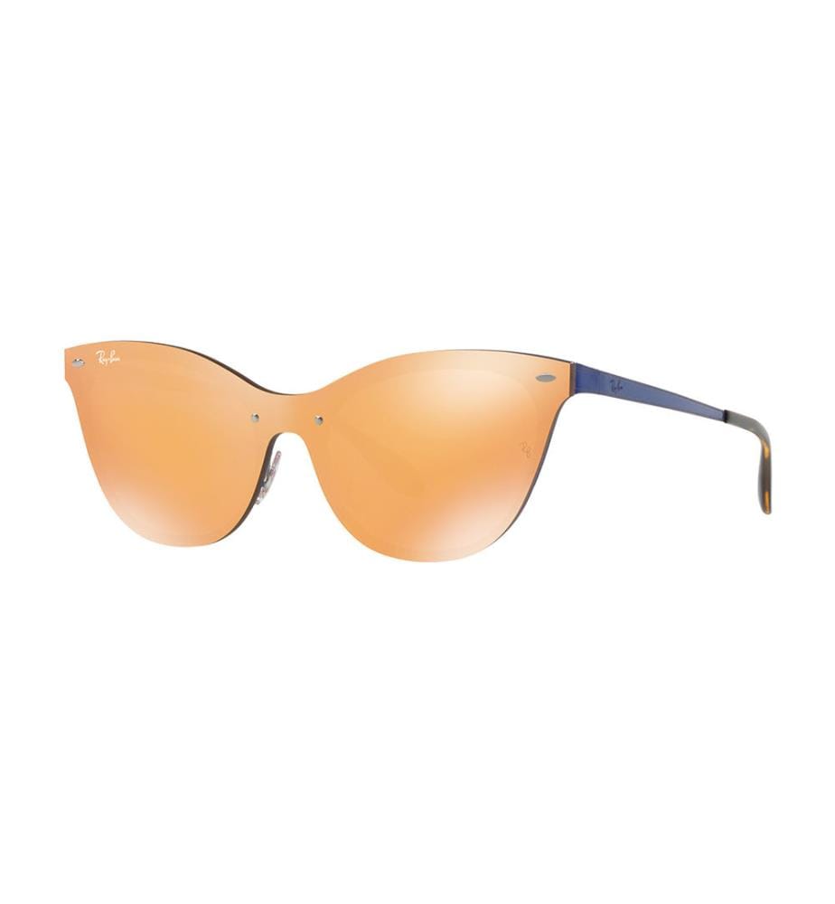 Occhiali da Sole Blaze Cat Eye - Azzurro Scuro e Arancio