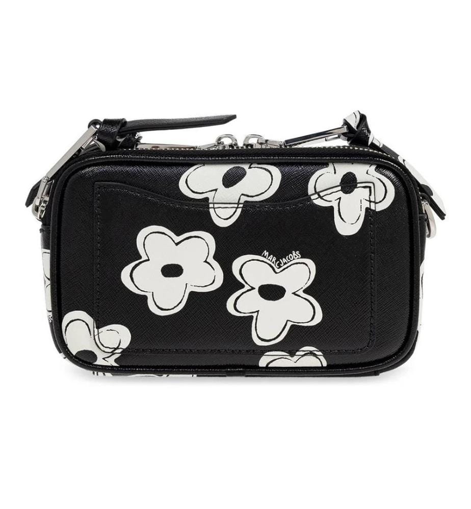 The Snapshot Daisy Shoulder Bag - Black and White