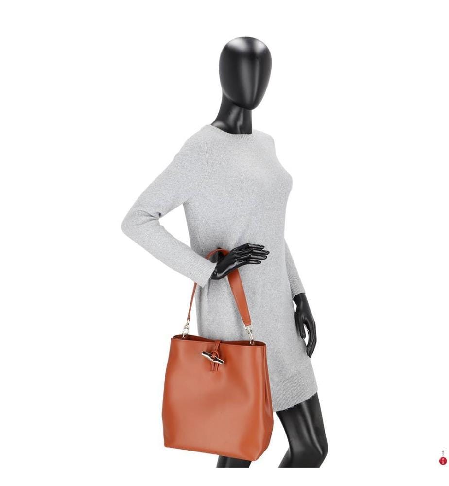 Le Roseau M Handtasche - Braun