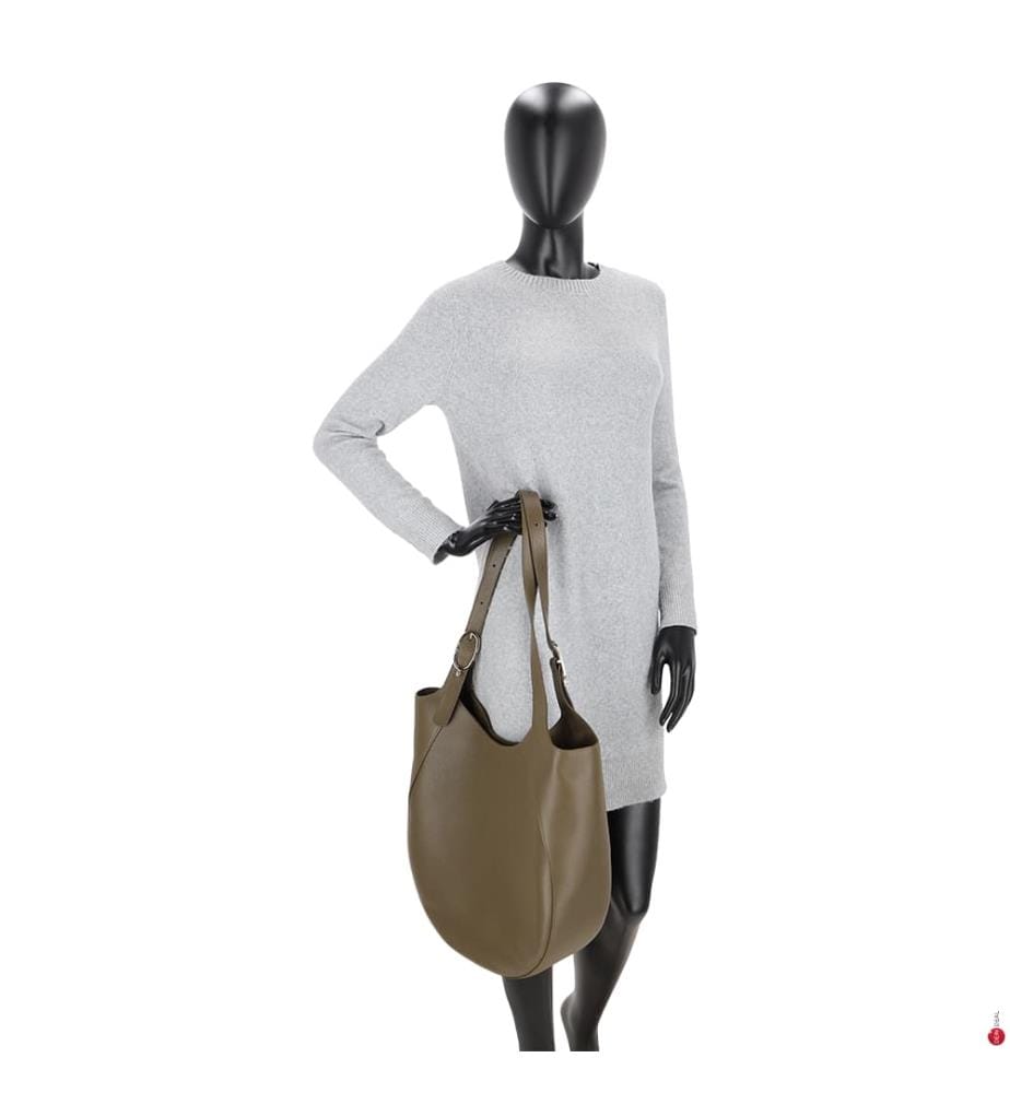 Le Foulonné XL Tote Bag - Khaki