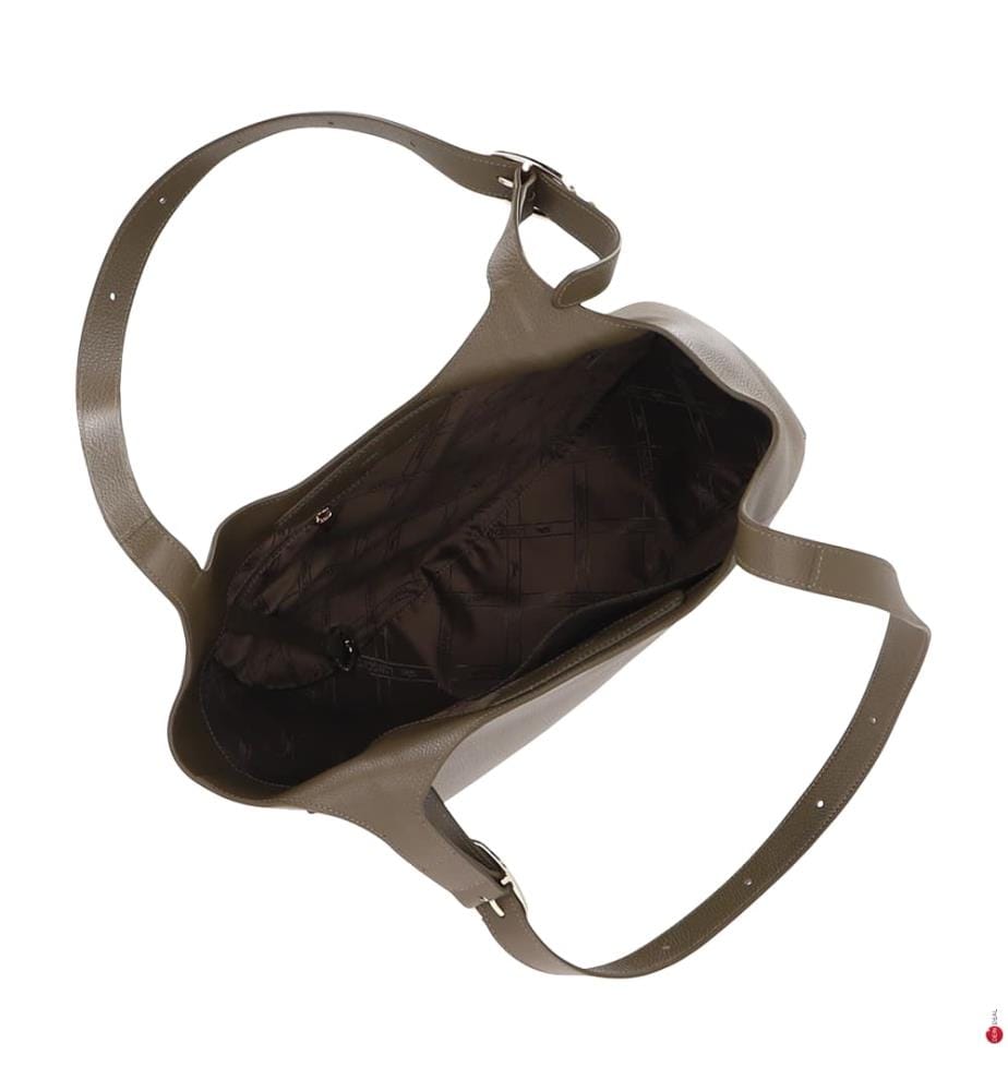 Le Foulonné XL Tote Bag - Khaki