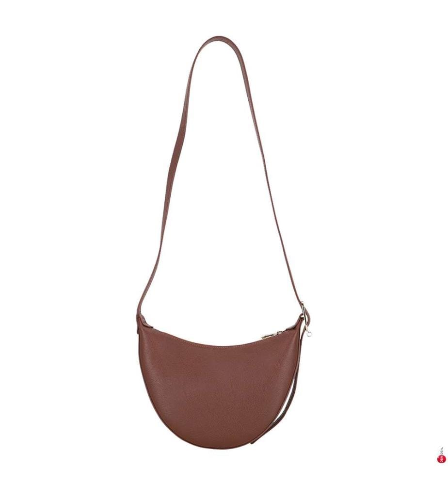 S Le Foulonné Shoulder Bag – Dark Brown