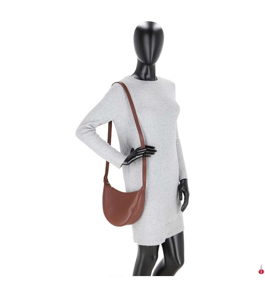 S Le Foulonné Shoulder Bag – Dark Brown