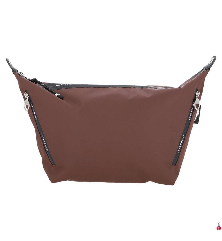 M Le Pliage Energy Shoulder Bag – Dark Brown and Black