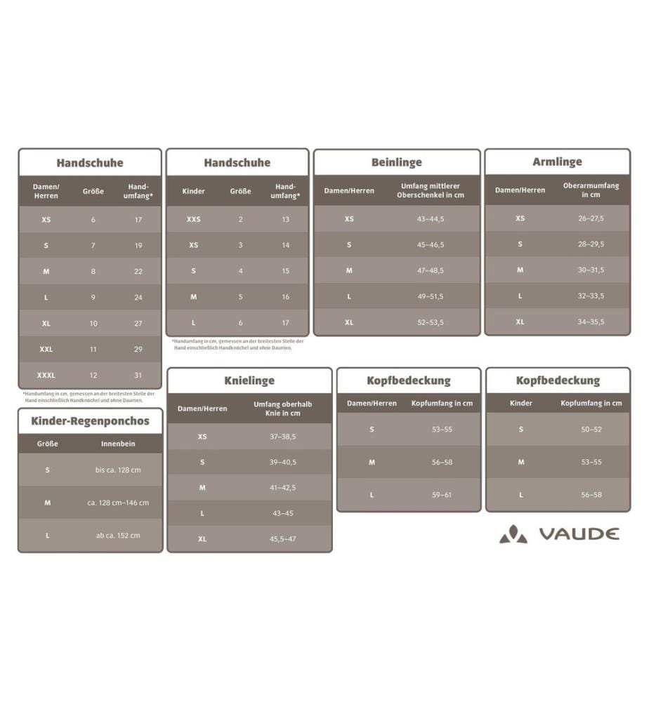 VAUDE - Guêtres de vélo Luminum 44-46, Noir