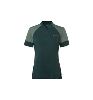 VAUDE - Damen T-Shirt Wo Altissimo Q-Zip deep pond Grün, Grösse 40