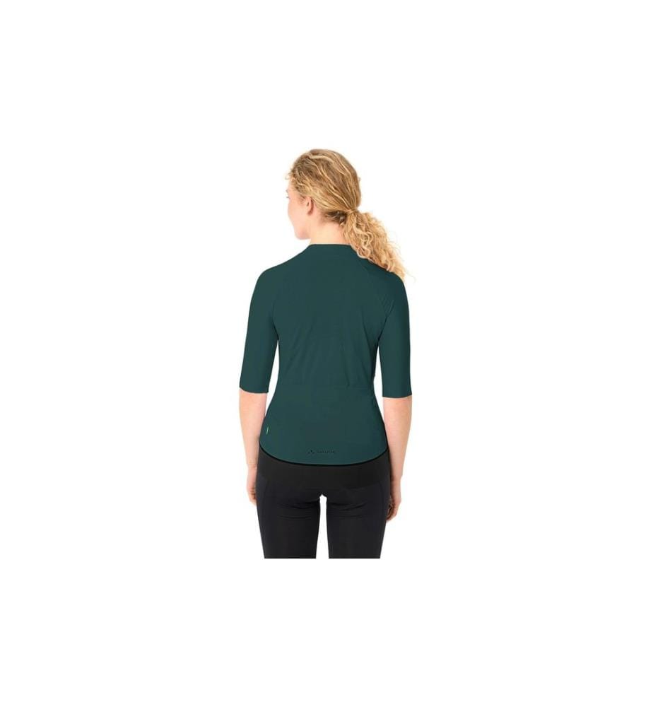 VAUDE - Damen Velotrikot Wo Furka FZ III deep pond Grün, Grösse 44