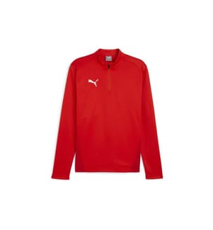 Puma - Zip Top teamGOAL Training 1/4 L, Rouge