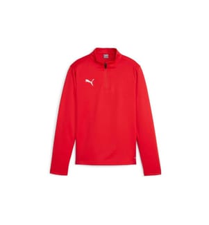 Puma - Zip Top teamGOAL Training 1/4 Jr 152, Rouge
