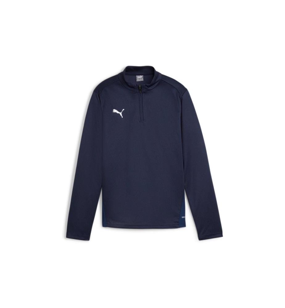 Puma - Zip Top teamGOAL Training 1/4 Jr 140, Dunkelblau