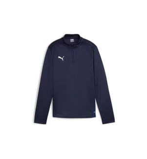 Puma - Zip Top teamGOAL Training 1/4 Jr 152, Bleu foncé