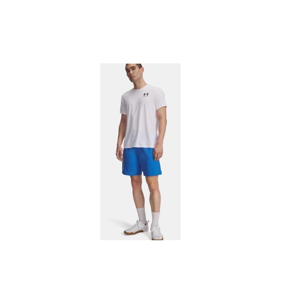 UNDER ARMOUR - Trainingsshorts Tech Woven Wordmark Blau, XL