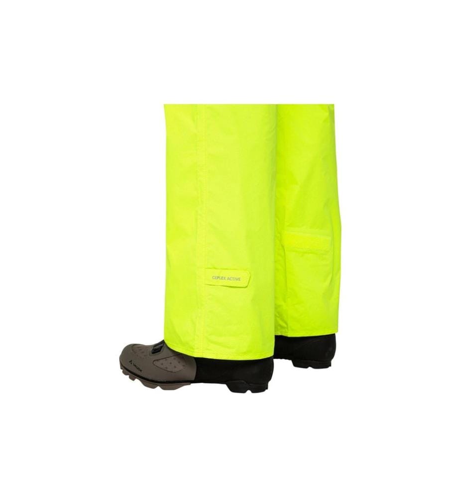 VAUDE - Herren Velohose Me Drop II Neongelb, Grösse XL