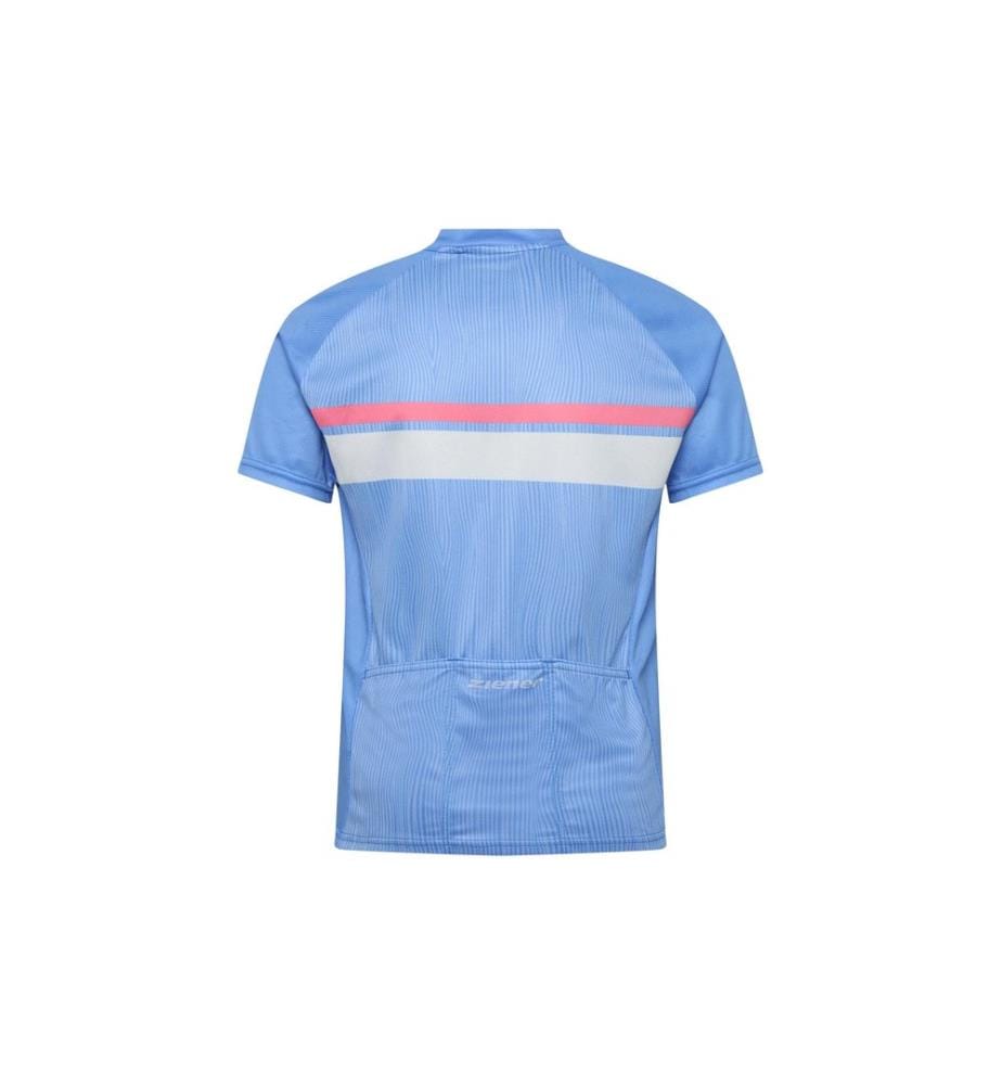Ziener - Velotrikot NESTEL-Z Junior Unisex Dreamy Sky White, Gr. 128