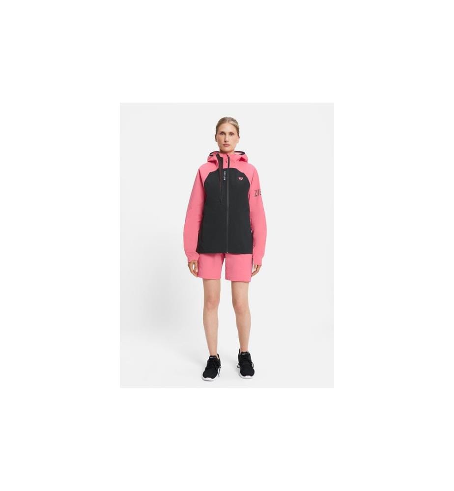 Ziener - Regenjacke NEHLE-Z Damen Black Strawberry, Gr. 40