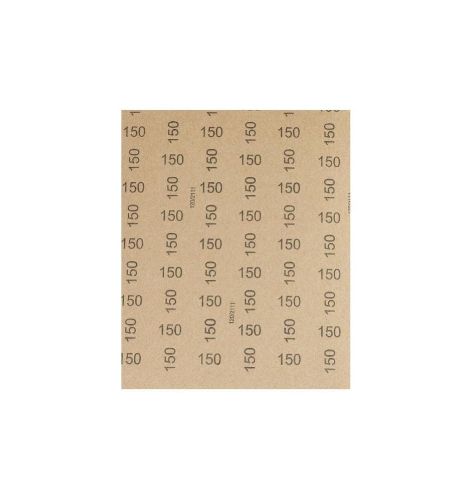 FTM - Papier de verre Corindon P150, 5 pièces