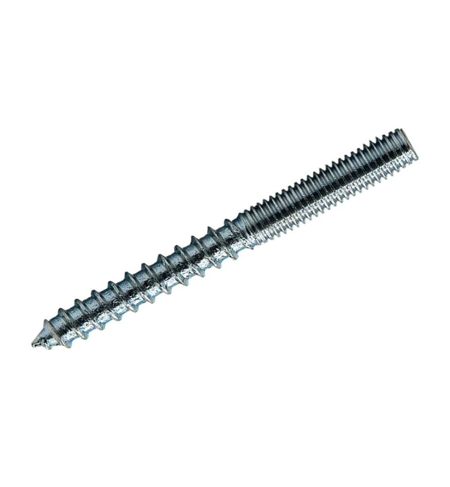 FTM - Vis à double filetage, acier galvanisé M6 x 60 mm, 4 pièces