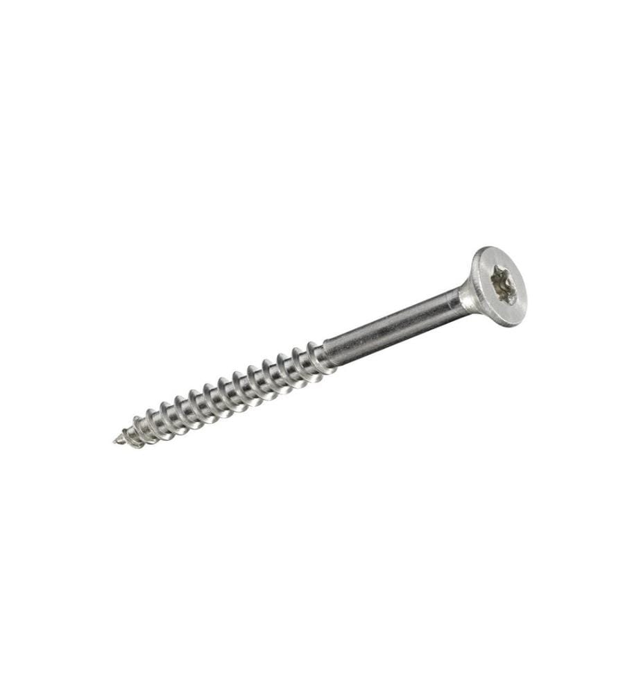 FTM - Vis pour contreplaqué Tête fraisée 6 x 60 mm Acier inoxydable, 2 pièces