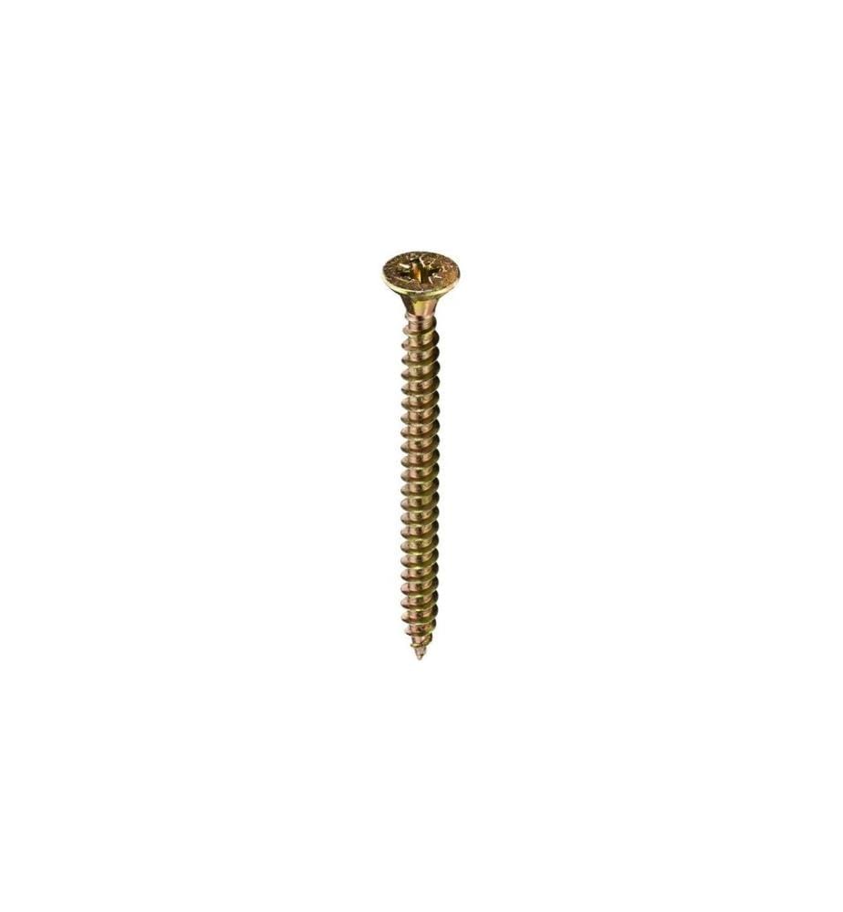 FTM - Vis pour contreplaqué Tête fraisée 4 x 40 mm Acier, 16 pièces