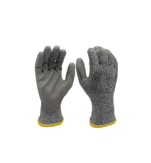 FTM - Schnittschutzhandschuh Klasse C, Nylon M, Grau, 1 Stück