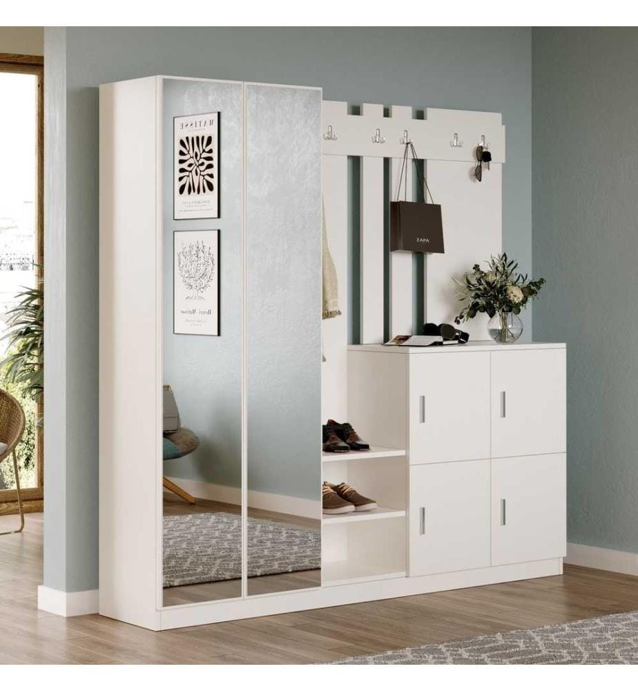 Stand da sala - Bianco