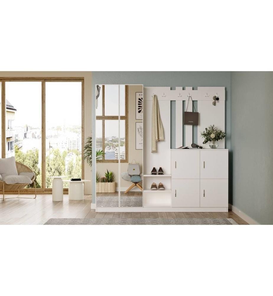 Stand da sala - Bianco