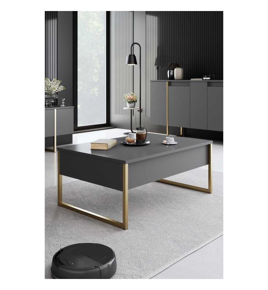 Wohnzimmermöbel-Set - Walnuss
