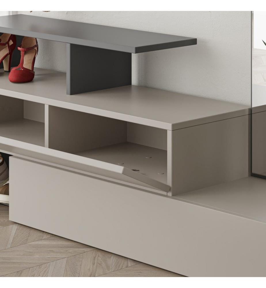 Hall Stand - Light Mocha Anthrazit
