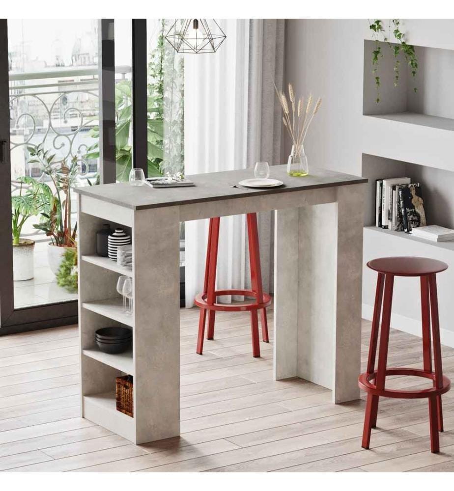 Table de bar – Gris