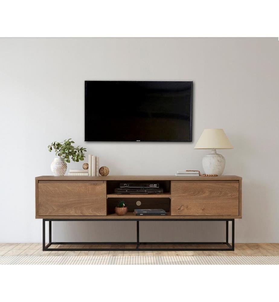 TV cabinet - Noyer Noir