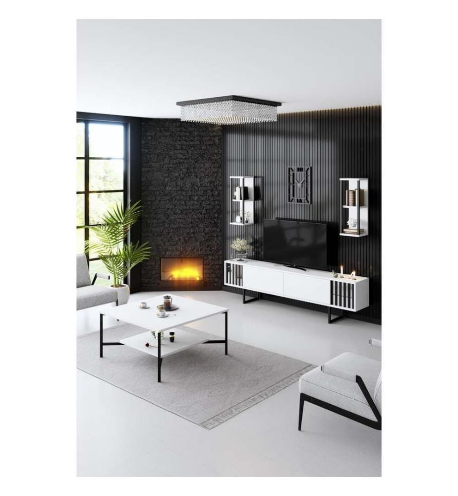TV cabinet - white