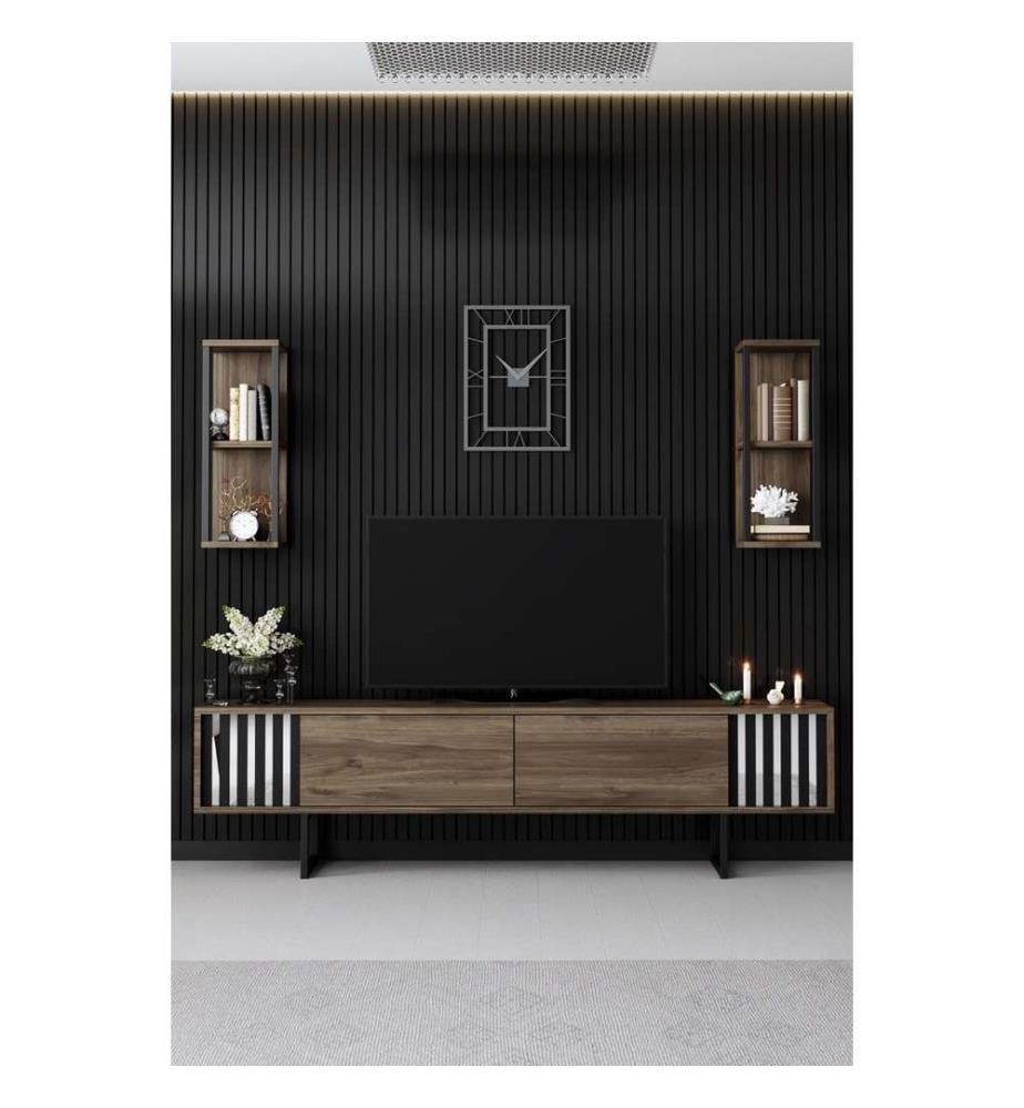 TV cabinet - walnut