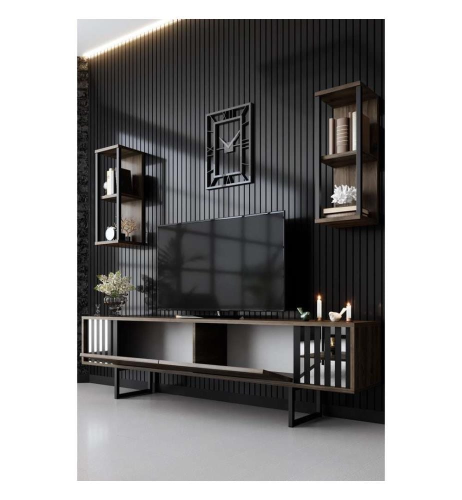 TV cabinet - walnut
