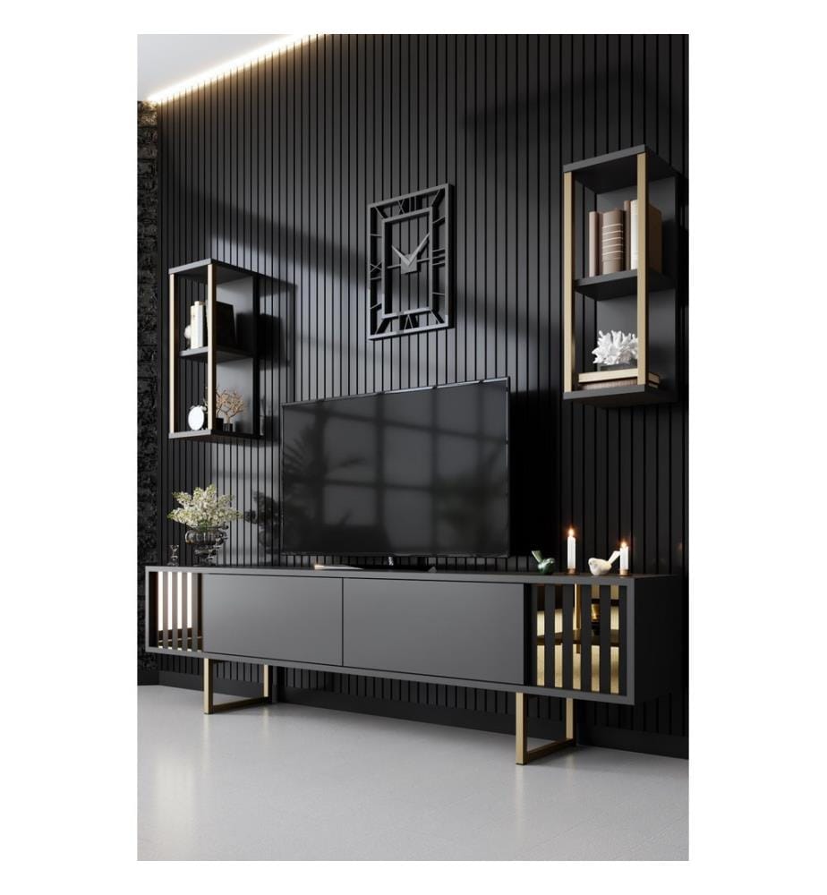 TV cabinet - Anthracite