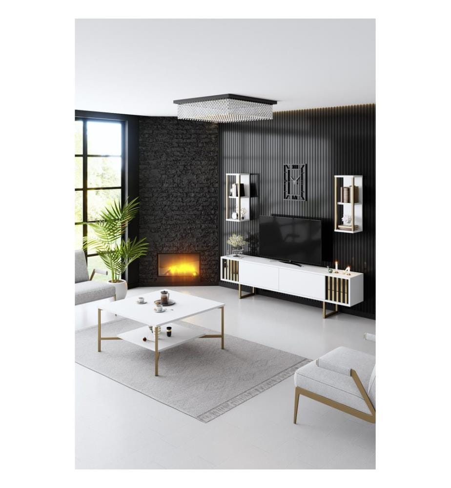 TV cabinet - white