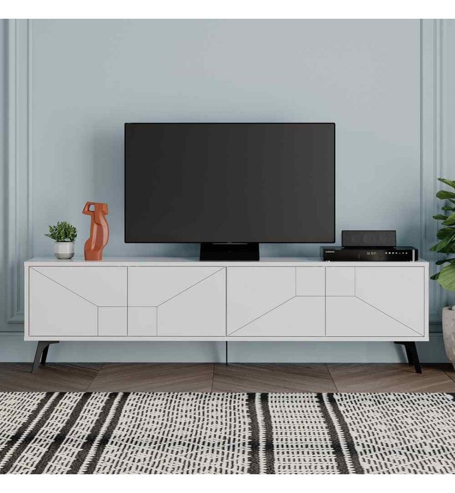 TV cabinet - Dune Blanc